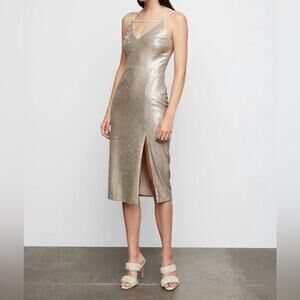Bailey 44 Jordan Gold Sequin Dress